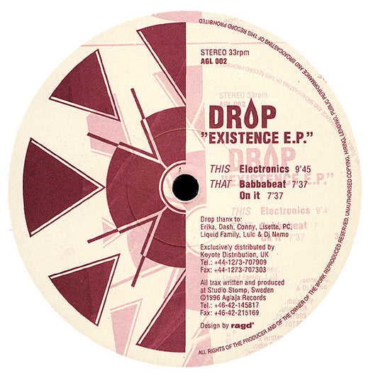Drop : Existence E.P. (12", EP)