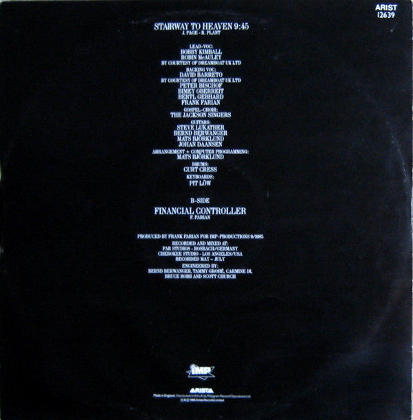 Far Corporation : Stairway To Heaven (12", Single, Bla)