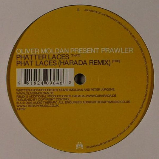 Oliver Moldan Presents Prawler : Phat Laces (12")