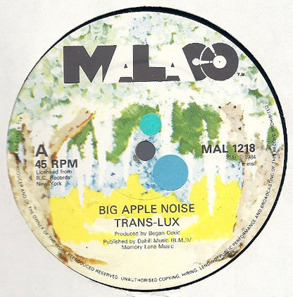 Trans-Lux : Big Apple Noise (12")