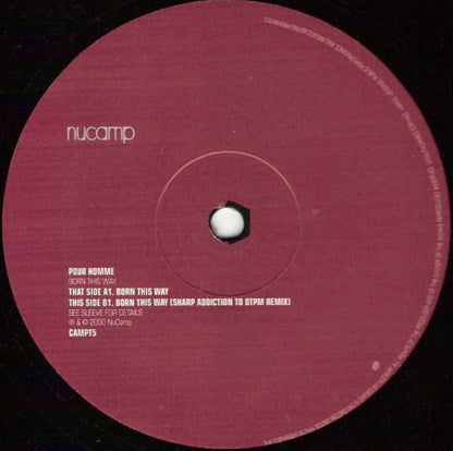 Pour Homme : Born This Way (12")