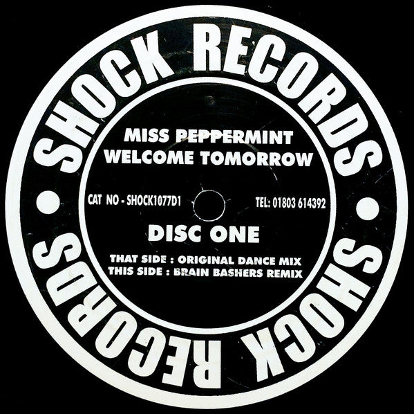 Miss Peppermint : Welcome To Tomorrow (12", 1/2)