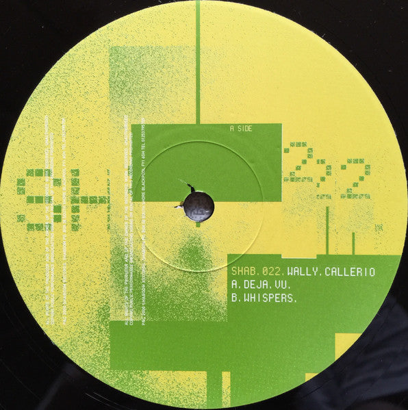 Wally Callerio : Deja Vu (12")