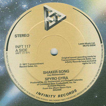 Spyro Gyra : Shaker Song (12")