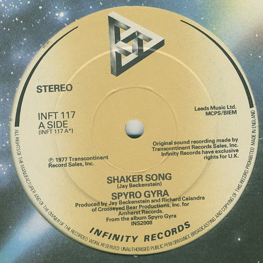 Spyro Gyra : Shaker Song (12")