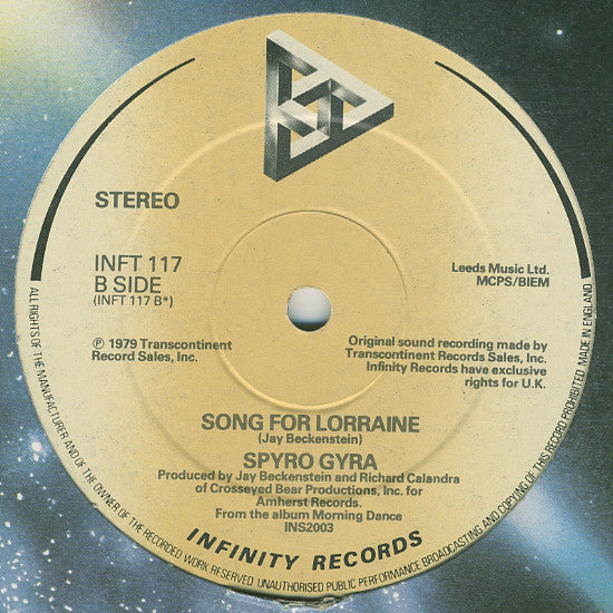 Spyro Gyra : Shaker Song (12")