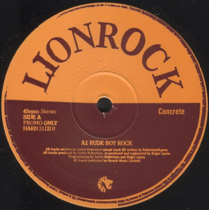 Lionrock : Rude Boy Rock (12", Promo)