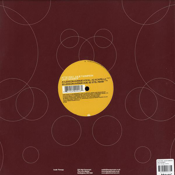Attic (2) Feat. Julie Thompson : Last Goodbye (12")