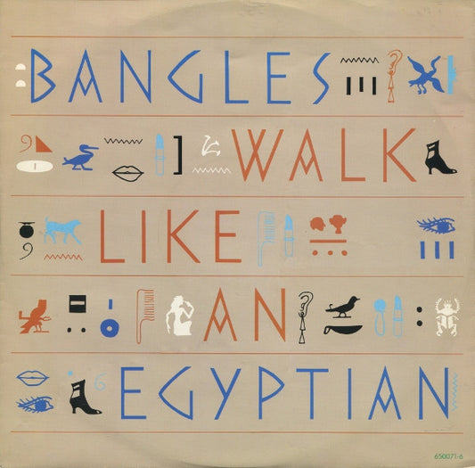 Bangles : Walk Like An Egyptian (12", Single)