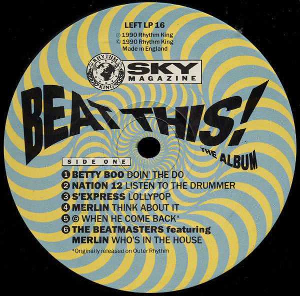 Various : Beat This! The Album (LP, Comp)