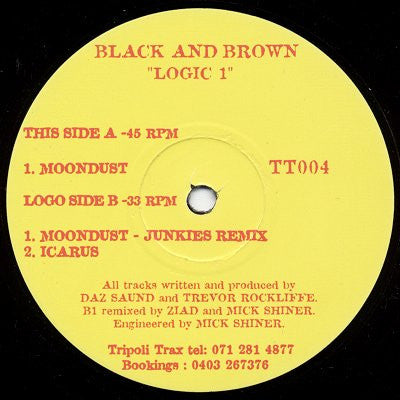 Black & Brown : Logic 1 (12")