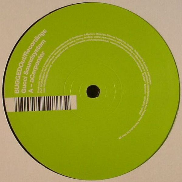 Gucci Soundsystem : aCarpenter / Lord A Mercy (12")
