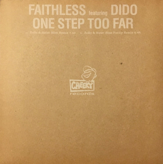 Faithless Featuring Dido : One Step Too Far (12", Promo)