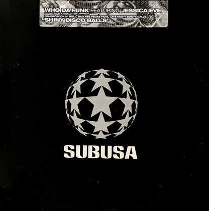 Who Da Funk Featuring Jessica Eve : Shiny Disco Balls (12")