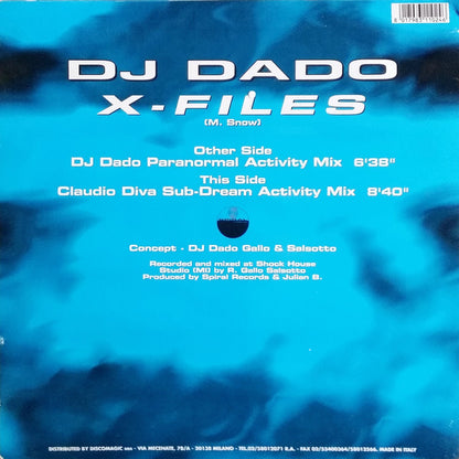 DJ Dado : X-Files (12")