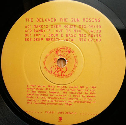 The Beloved : The Sun Rising (12", Single)