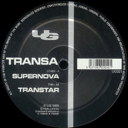 Transa : Supernova / Transtar (12")