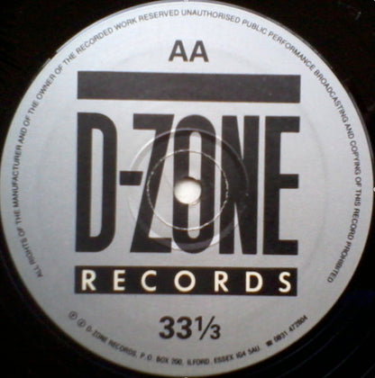Hypersonic : Dance Tones (12")