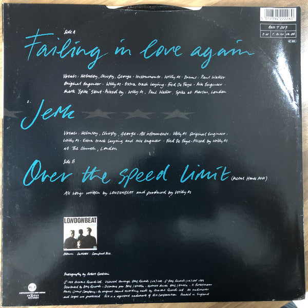 Londonbeat : Failing In Love Again (12", Bla)