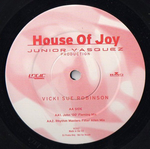 Vicki Sue Robinson : House Of Joy (12", Promo)