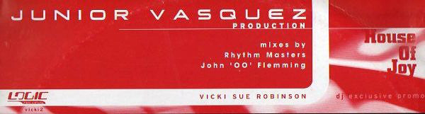 Vicki Sue Robinson : House Of Joy (12", Promo)