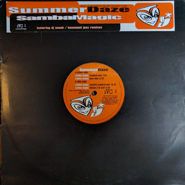 Summer Daze : Samba Magic (12", Promo)