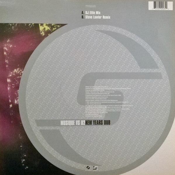 Musique (2) Vs U2 : New Years Dub (12")