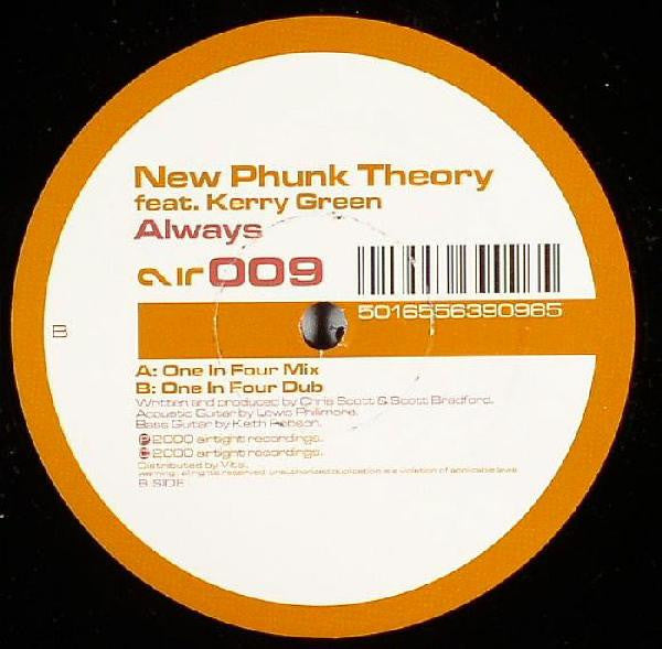 New Phunk Theory Feat. Kerry Green : Always (12")