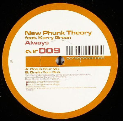 New Phunk Theory Feat. Kerry Green : Always (12")