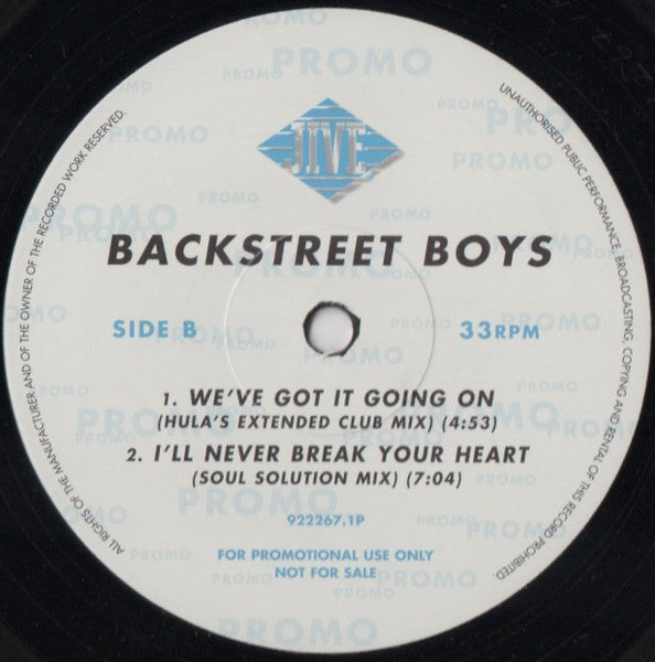 Backstreet Boys : The Call (Fragma Remix) (12", Promo)