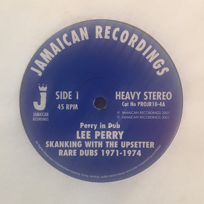 Lee Perry : Skanking With The Upsetter - Rare Dubs 1971-1974 (10")