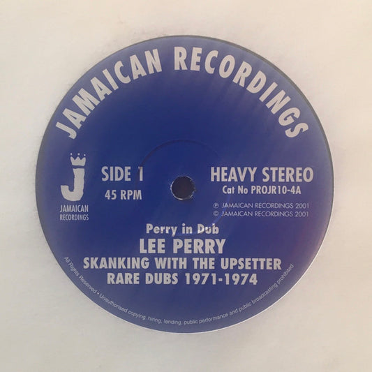 Lee Perry : Skanking With The Upsetter - Rare Dubs 1971-1974 (10")