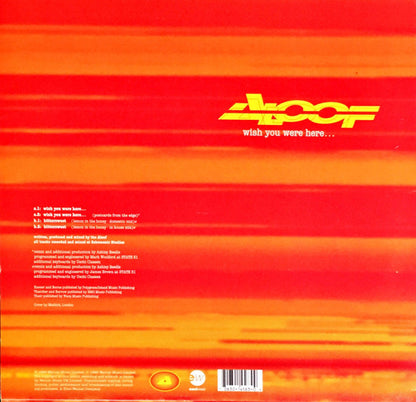 The Aloof : Wish You Were Here... (12", Single)