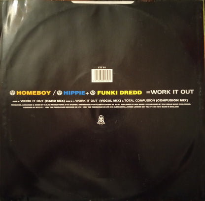 A Homeboy, A Hippie & A Funki Dredd : Work It Out (12")