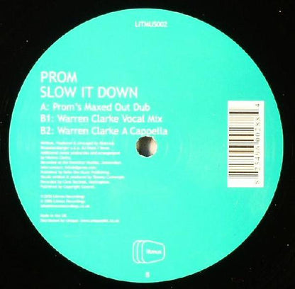 Prom* : Slow It Down (12")