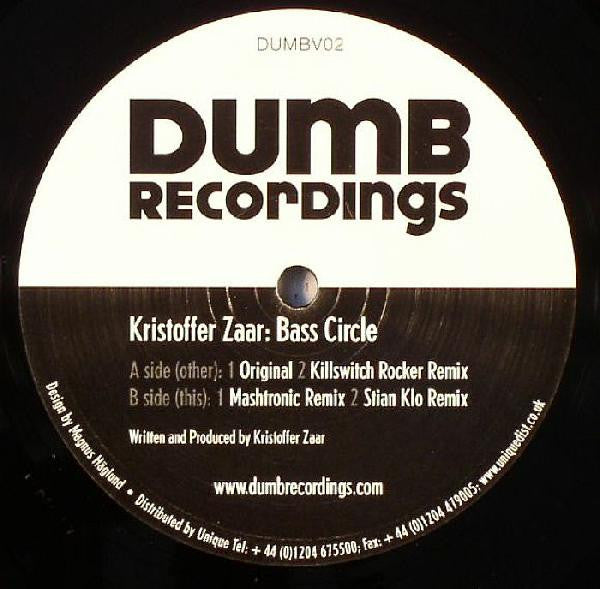 Kristoffer Zaar : Bass Circle (12")