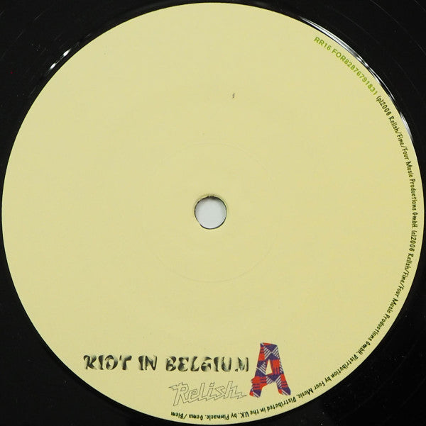 Riot In Belgium : The Acid Never Lies (12")