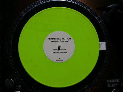 Perpetual Motion : Keep On Dancing (10", Single, Ltd, Gre)