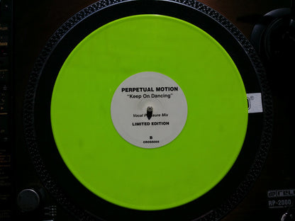 Perpetual Motion : Keep On Dancing (10", Single, Ltd, Gre)