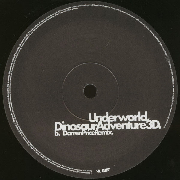 Underworld : Dinosaur Adventure 3D (12", Single, Promo)