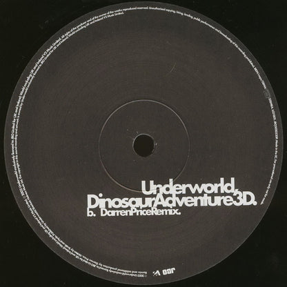 Underworld : Dinosaur Adventure 3D (12", Single, Promo)