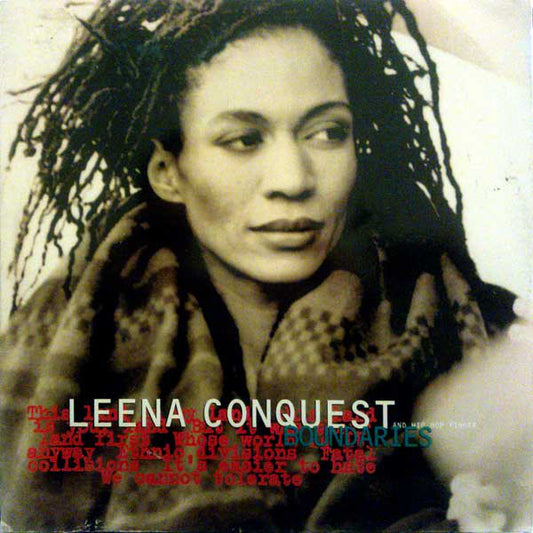 Leena Conquest And Hip Hop Finger : Boundaries (12", Single)