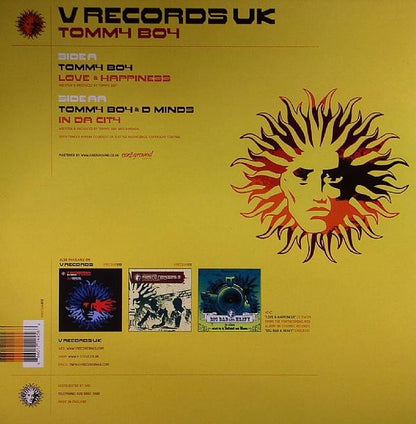 Tommy Boy (2) & Distorted Minds : Love & Happiness / In Da City (12")