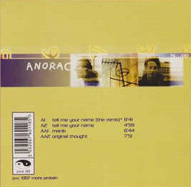 Anorac : Anorac Is ... E.P. (12")