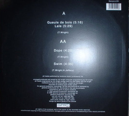Germ : Gueule De Bois / Swim EP. (12", EP)
