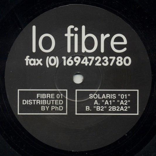 Solaris (3) : 01 (12")