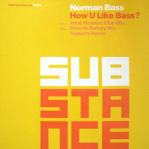 Norman Bass : How U Like Bass? (12", Promo)