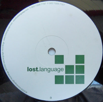 V-One : Dead Cities E.P. (12", EP, Promo, Dis)