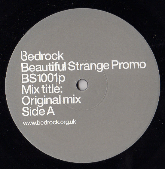 Bedrock : Beautiful Strange (12", Promo)