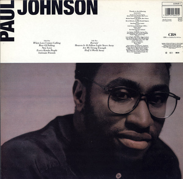 Paul Johnson (2) : Paul Johnson (LP, Album)